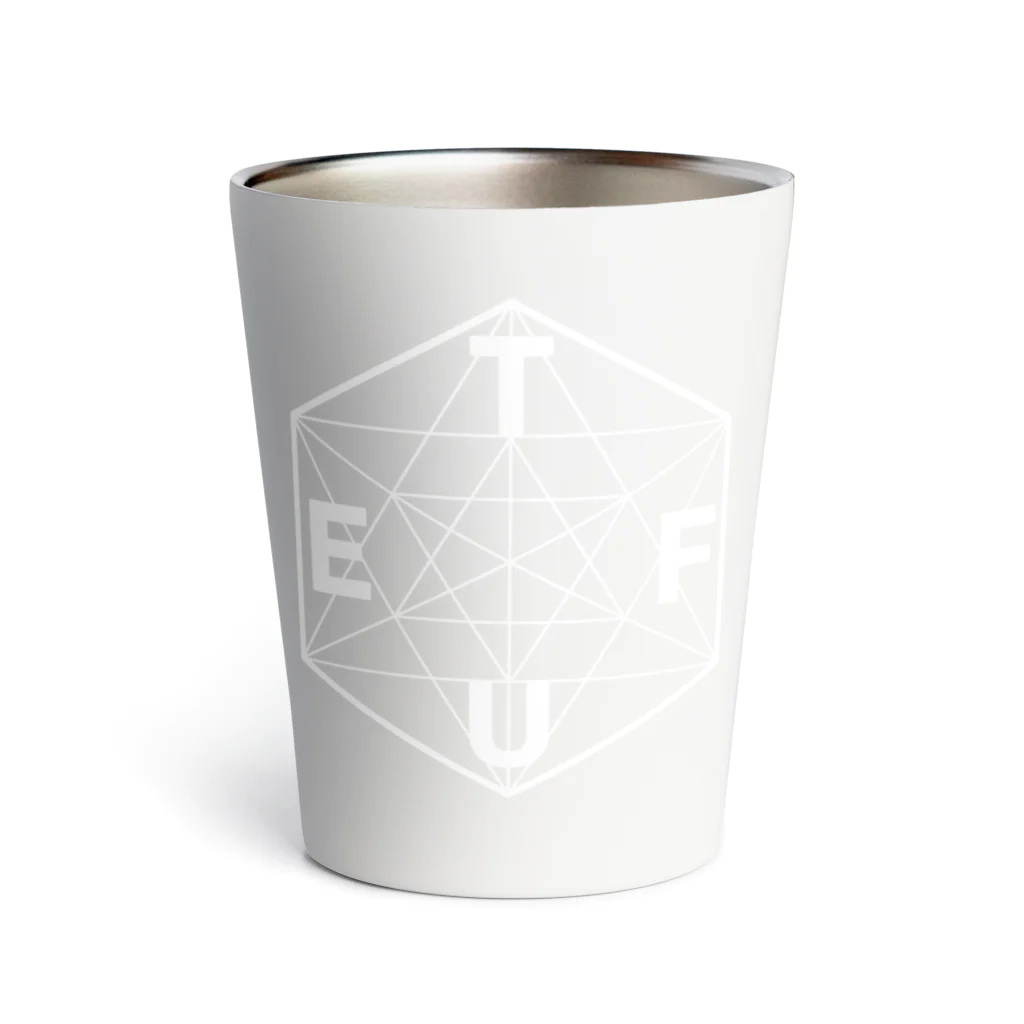 Te//e designのフラワーオブライフ Thermo Tumbler