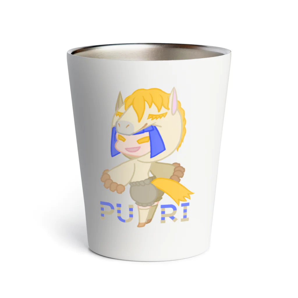 ウサネコのぷり☆コウマちゃん Thermo Tumbler