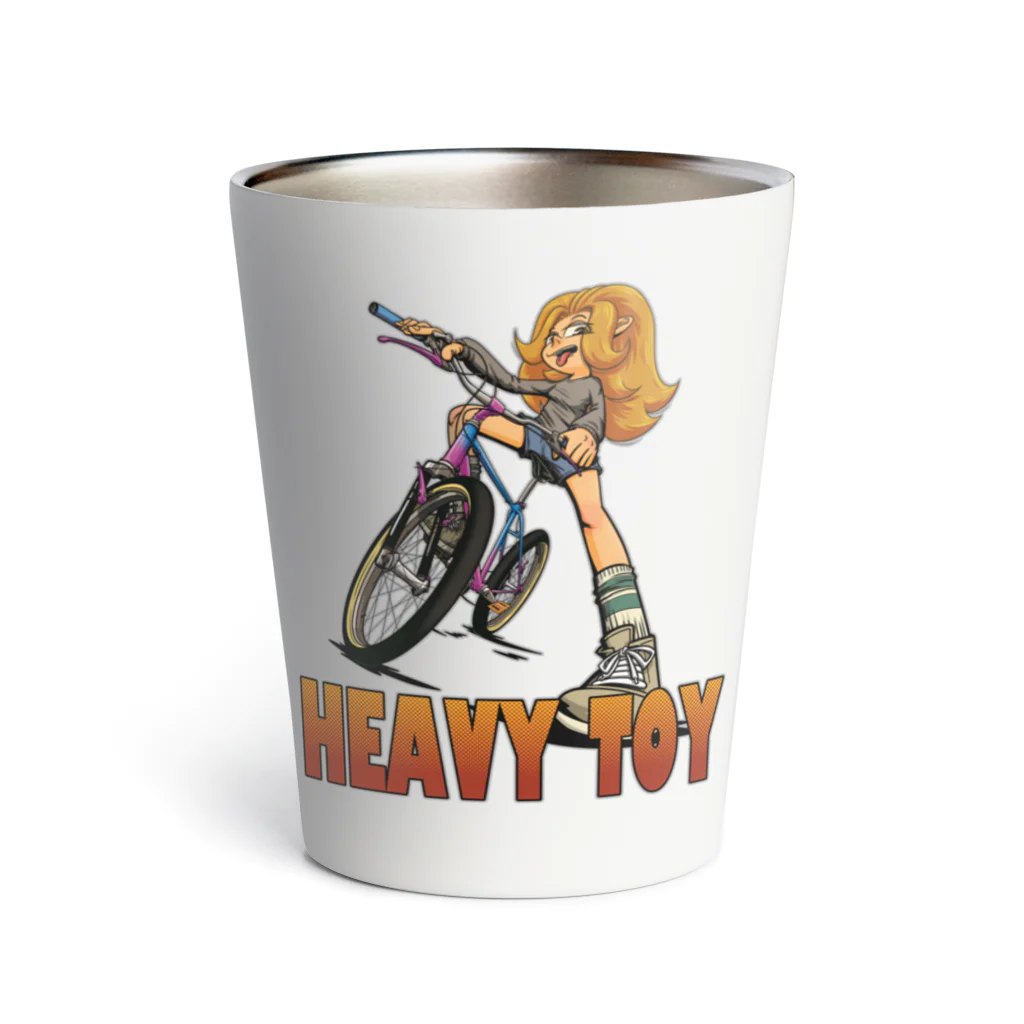 nidan-illustrationの"HEAVY TOY” Thermo Tumbler