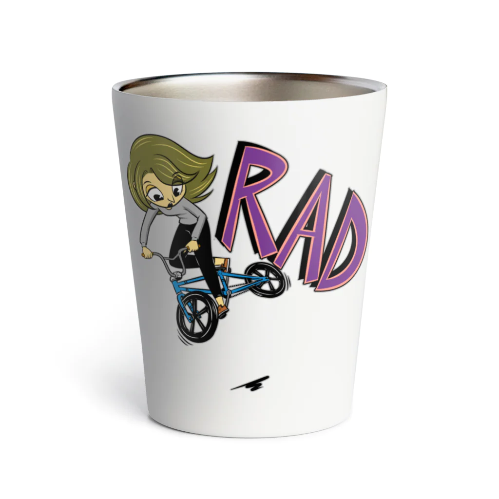 nidan-illustrationの"RAD" 1 サーモタンブラー