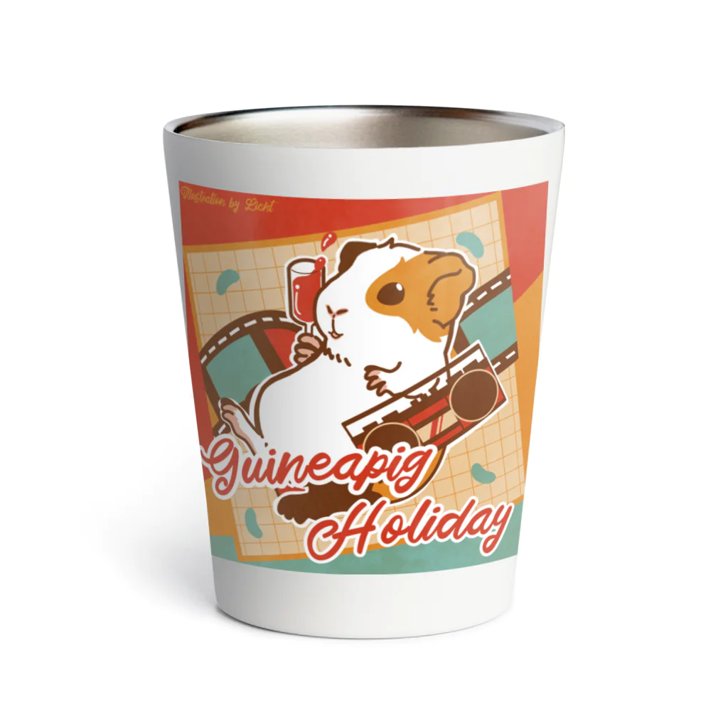 LichtmuhleのGuineapig Holiday Thermo Tumbler