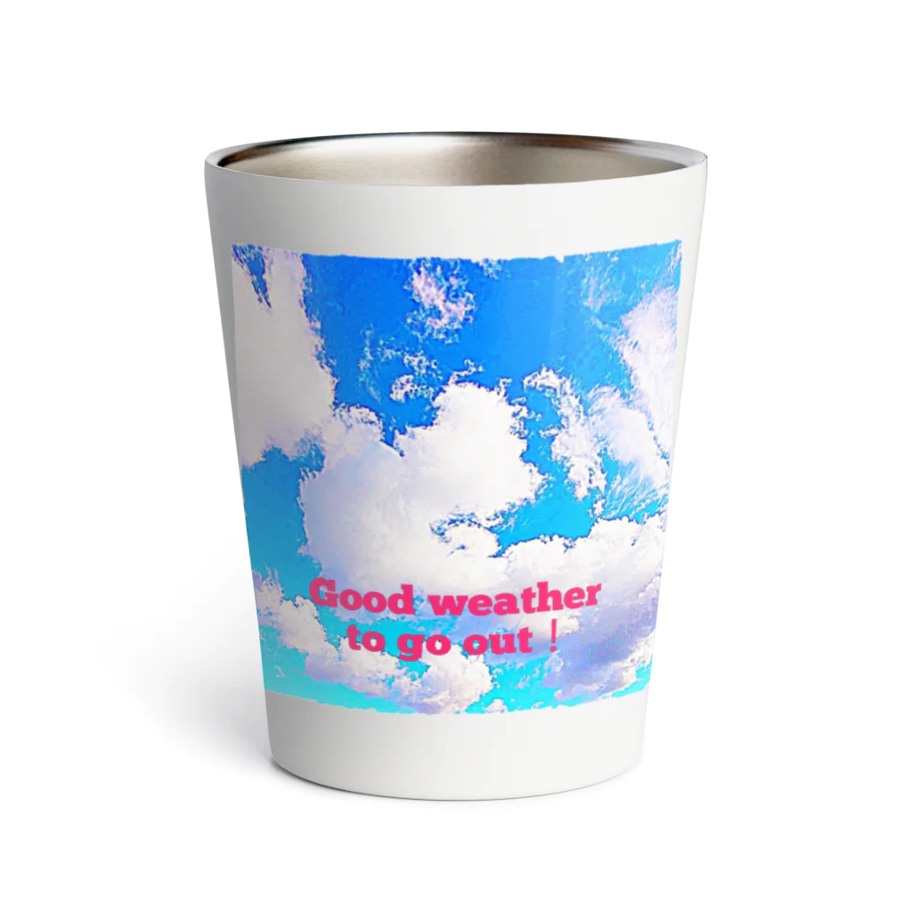 マロマロのGood weather to go out！ Thermo Tumbler