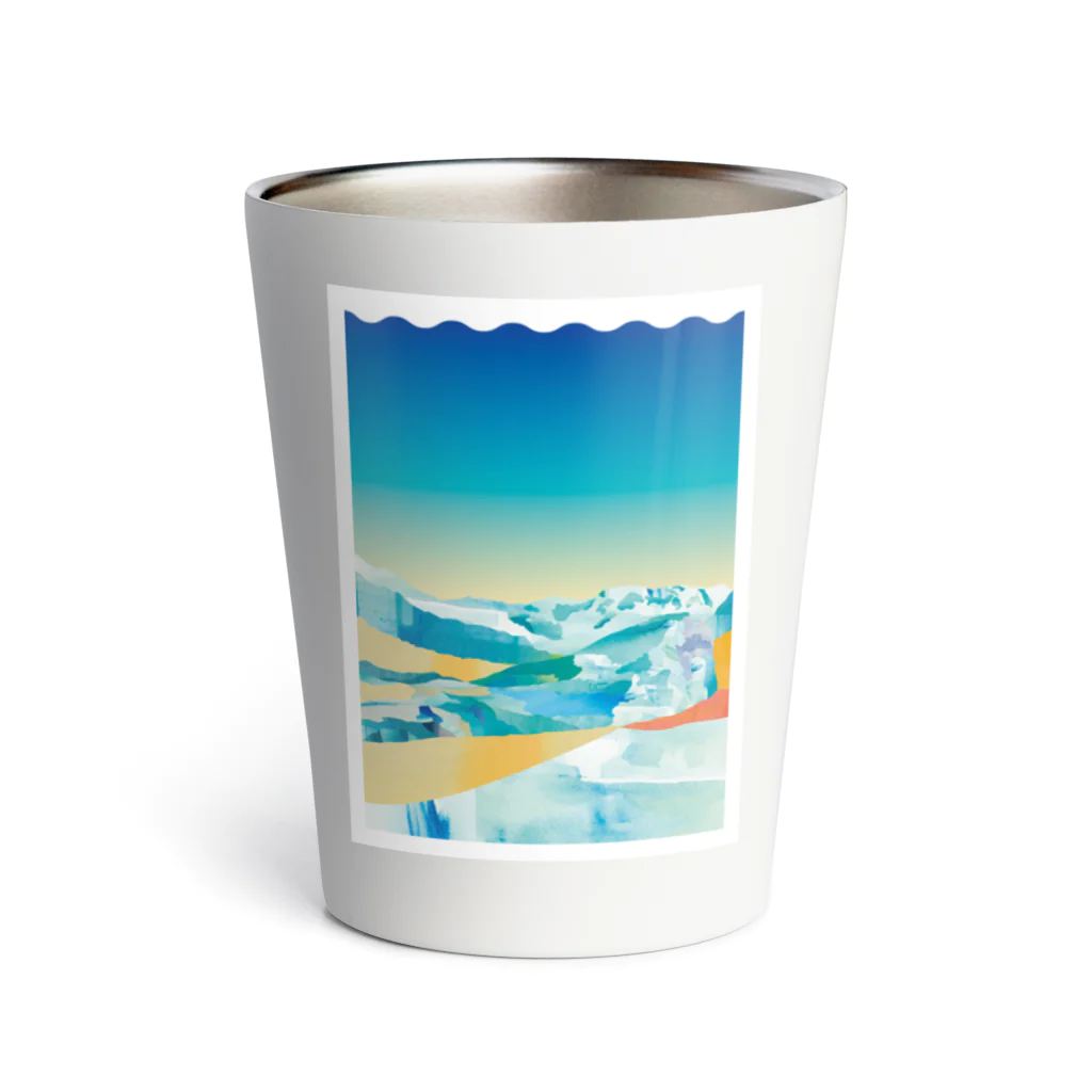 クボタノブエのSummer Snow Thermo Tumbler