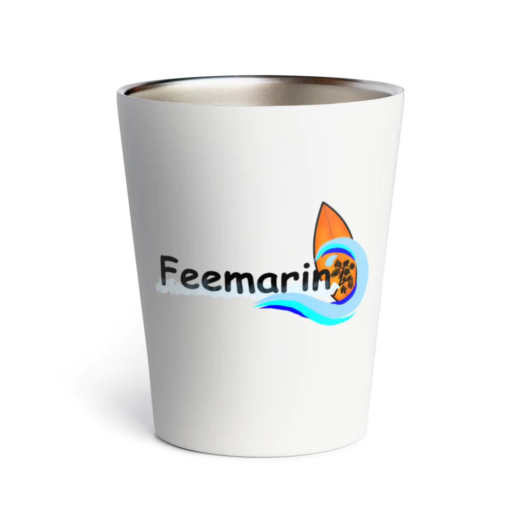 FeemarinのFeemarin（黒ロゴ） サーモタンブラー