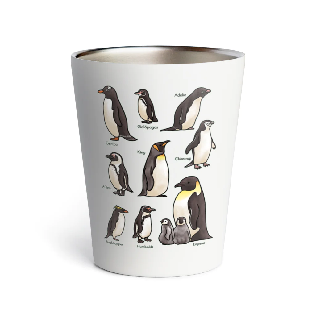 huroshikiのペンギンだらけ Thermo Tumbler