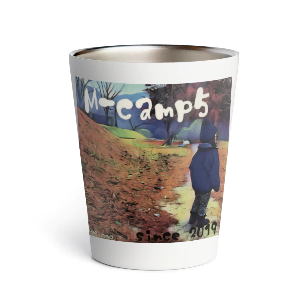 ナオアキ🏕🐟のM-camp5 サーモタンブラー