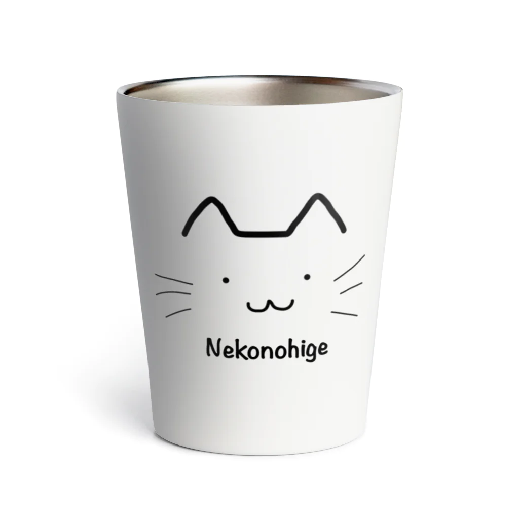 猫のひげ SUZURI店の猫のひげオリジナル Thermo Tumbler