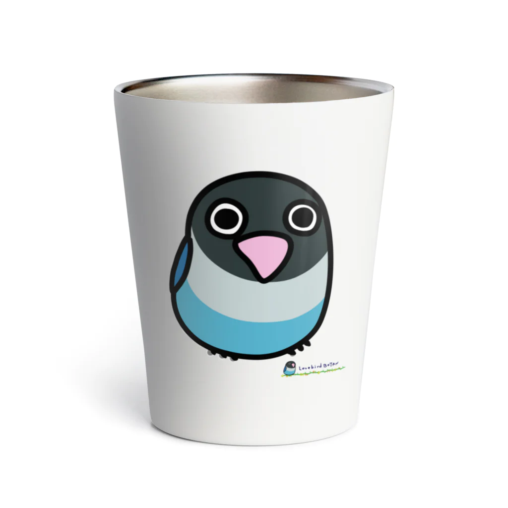 LOVEBIRD BOTANのLOVEBIRD BOTAN 前向き Thermo Tumbler