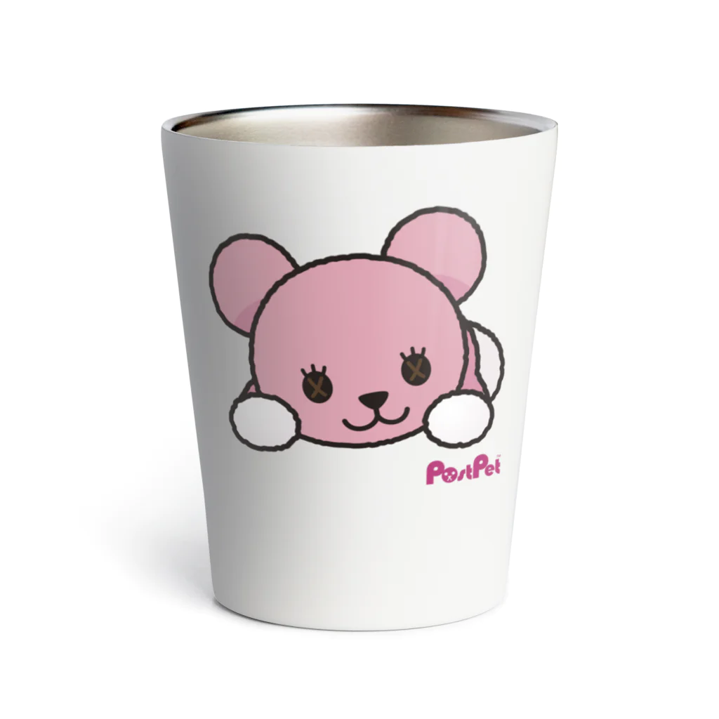 PostPet Official Shopのごろごろモモ Thermo Tumbler