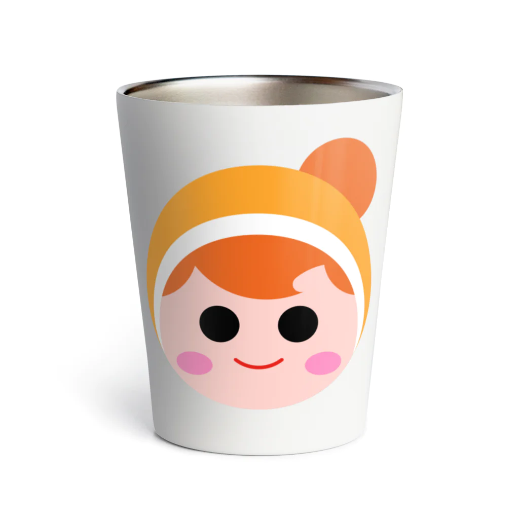 kazspaceのおひさまちゃん Thermo Tumbler