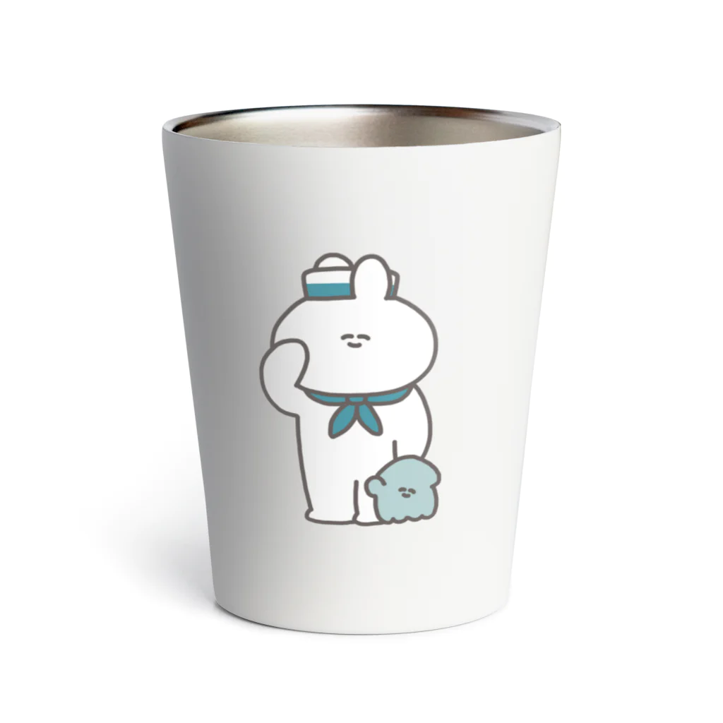 ナポリのSUZURIの水兵うさちゃん Thermo Tumbler