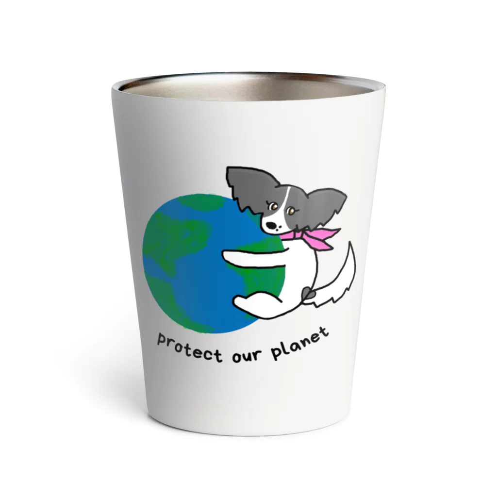 UNA the papillon🎀うなザパピヨンの地球を大切に🌎 Thermo Tumbler