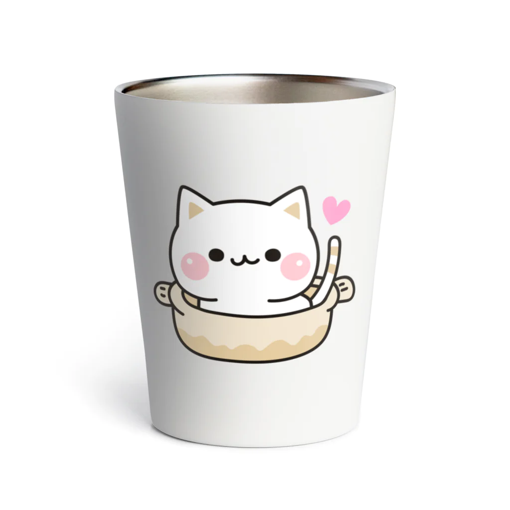 DECORの気づかいのできるネコ　ねこ鍋 Thermo Tumbler