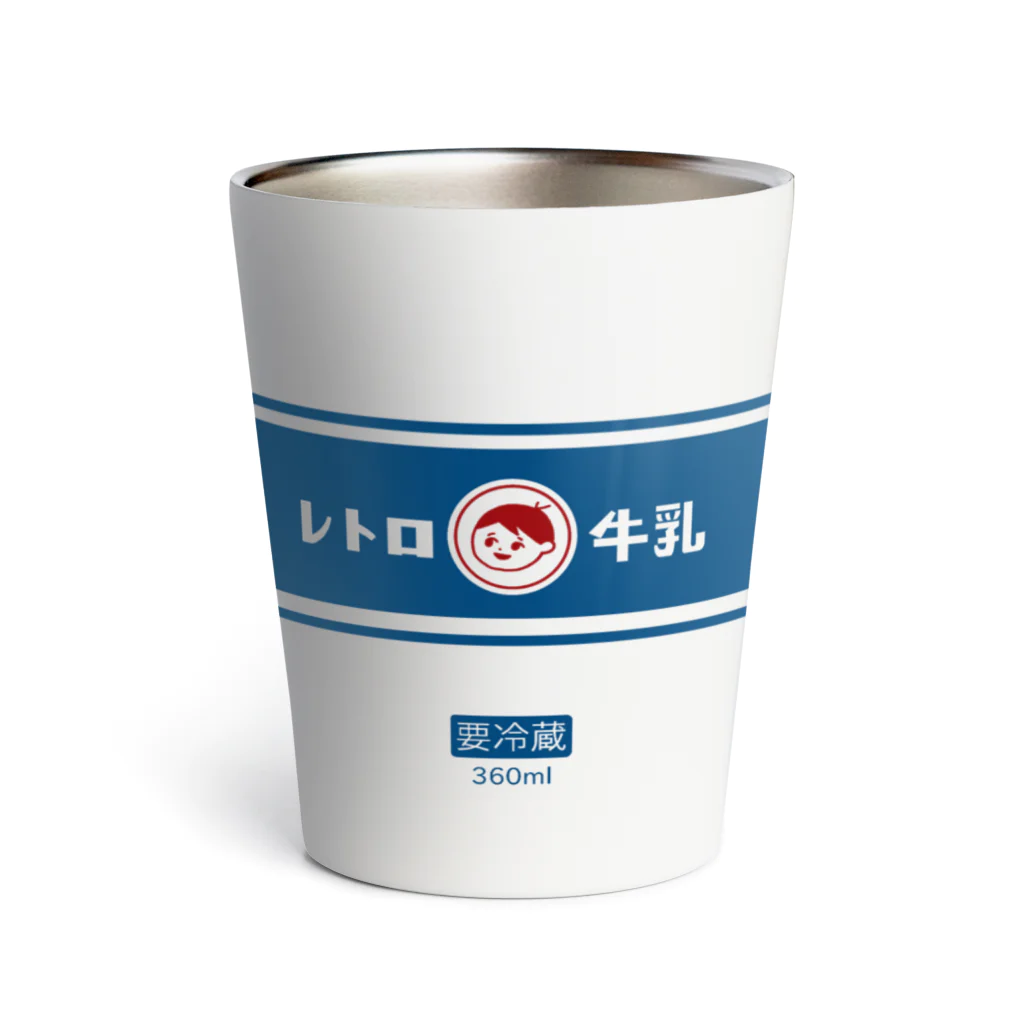 はたこのレトロ牛乳 Thermo Tumbler