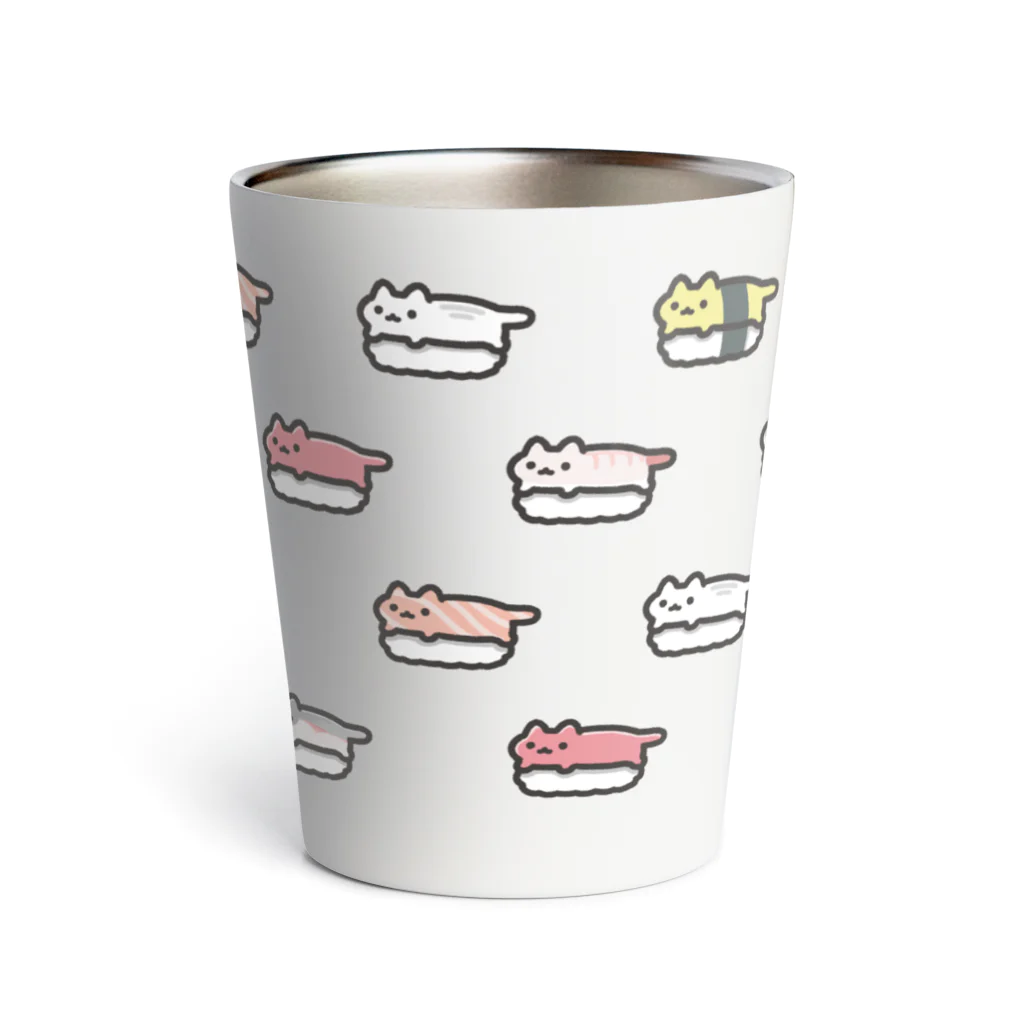 opaqueのねこすし Thermo Tumbler