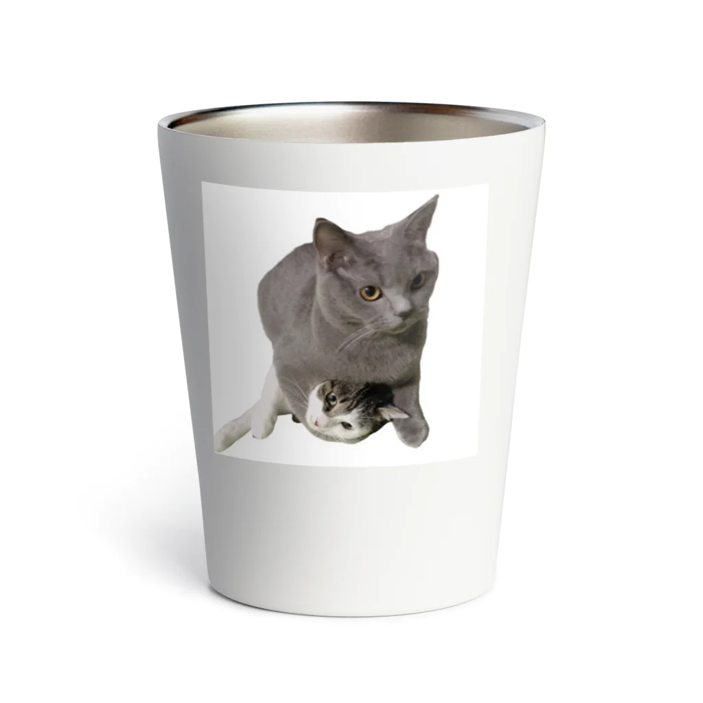 ぷぅみのホールディングねこちゃん Thermo Tumbler