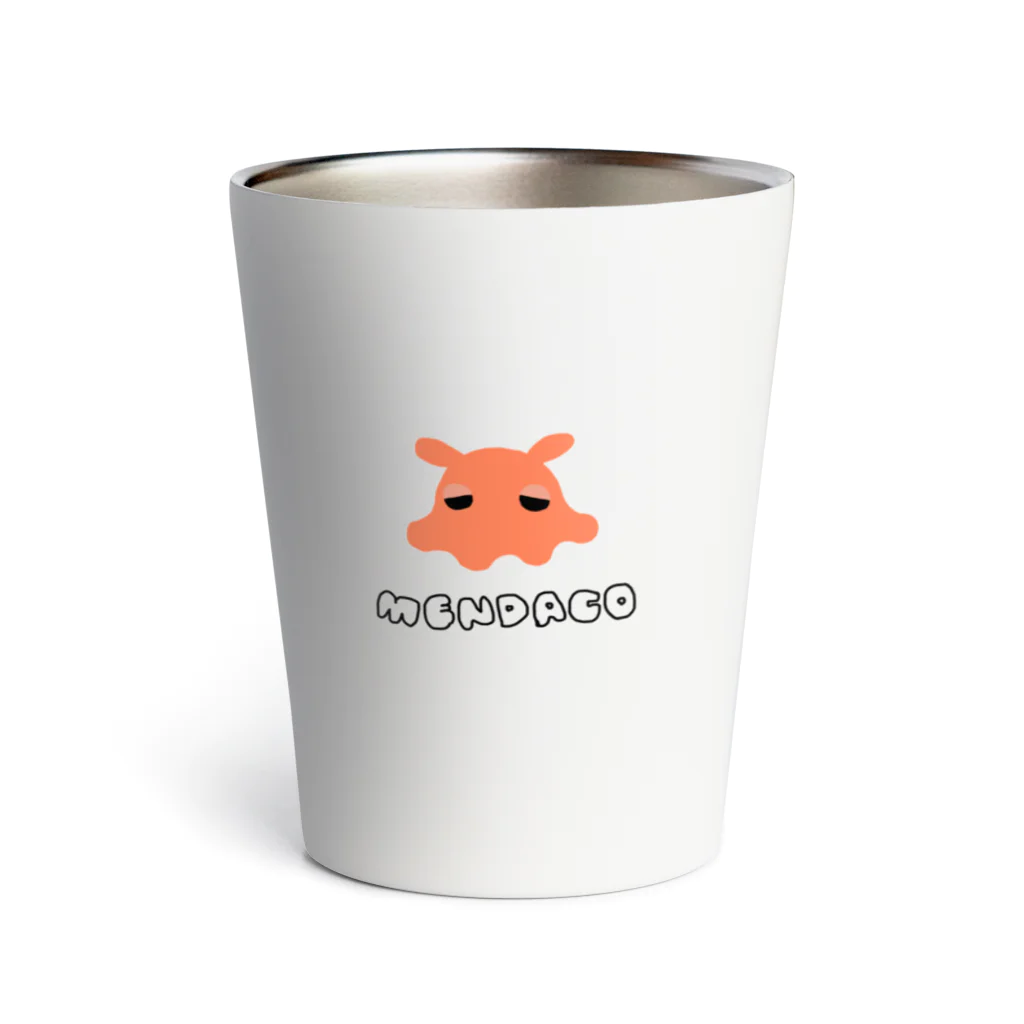 カラスとウサギのメンダコちゃん Thermo Tumbler