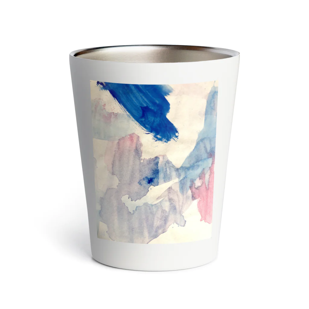 Mo-Ka-Ma-Reの水彩画 Thermo Tumbler