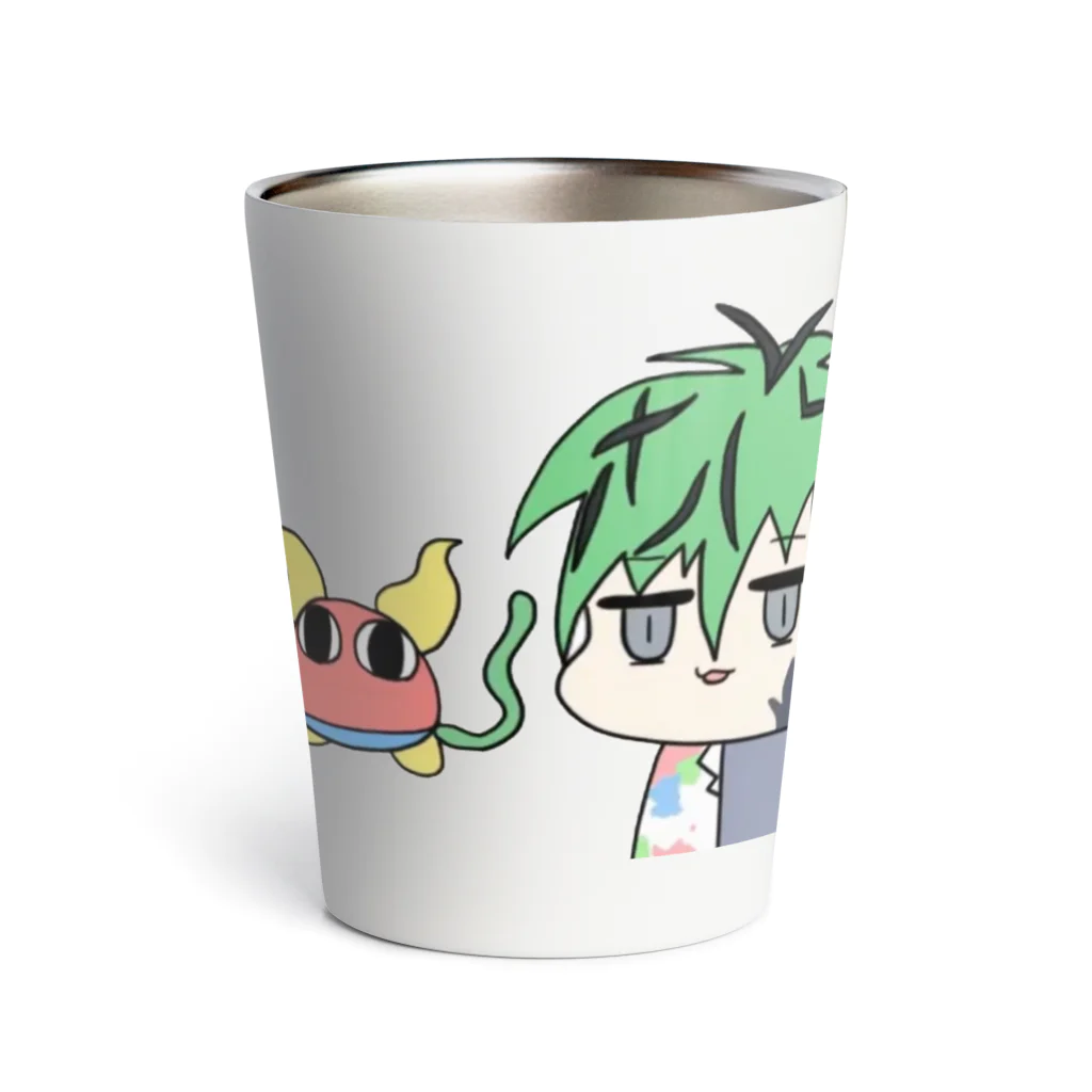 柳 許葉(やなぎもとは)@VTuberだよぉ。のｽﾍﾟｼｬﾙ　ふにゃふにゃ許葉＋インスリン星人 Thermo Tumbler