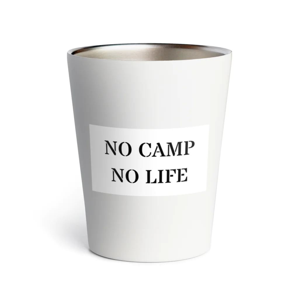 Wilderness LifeのNo Camp. No Life サーモタンブラー