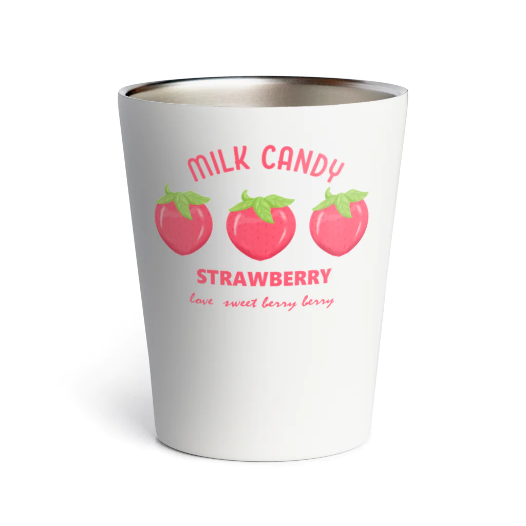 milk❤︎candyのSTRAWBERRY サーモタンブラー