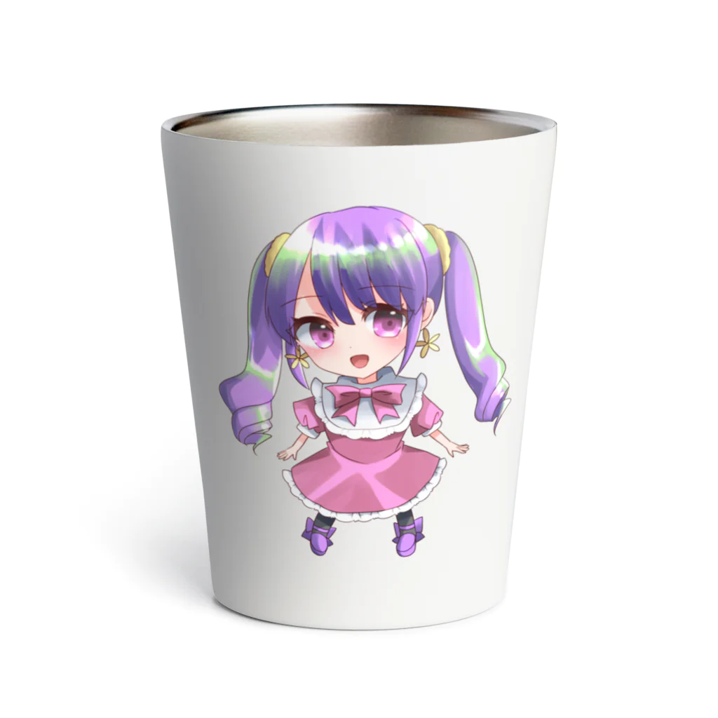 雨水ふみのすみれちゃん Thermo Tumbler