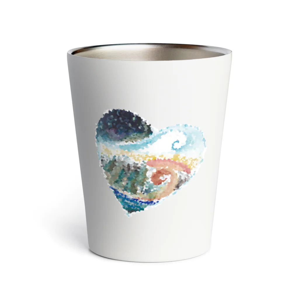 WAMI ARTのアワ・モザイク Thermo Tumbler