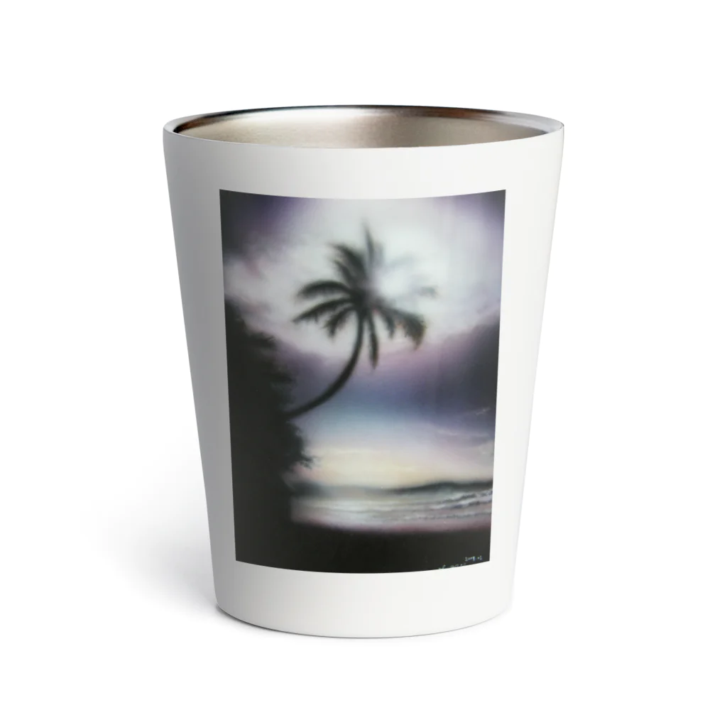 C_Colorsの南国の夕景 Thermo Tumbler