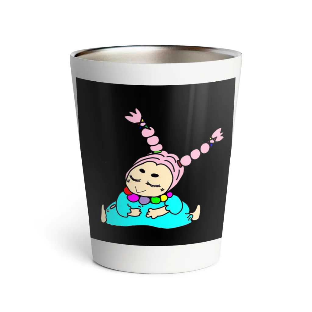 Anmiy（アンミ-)の女の子の絵 Thermo Tumbler