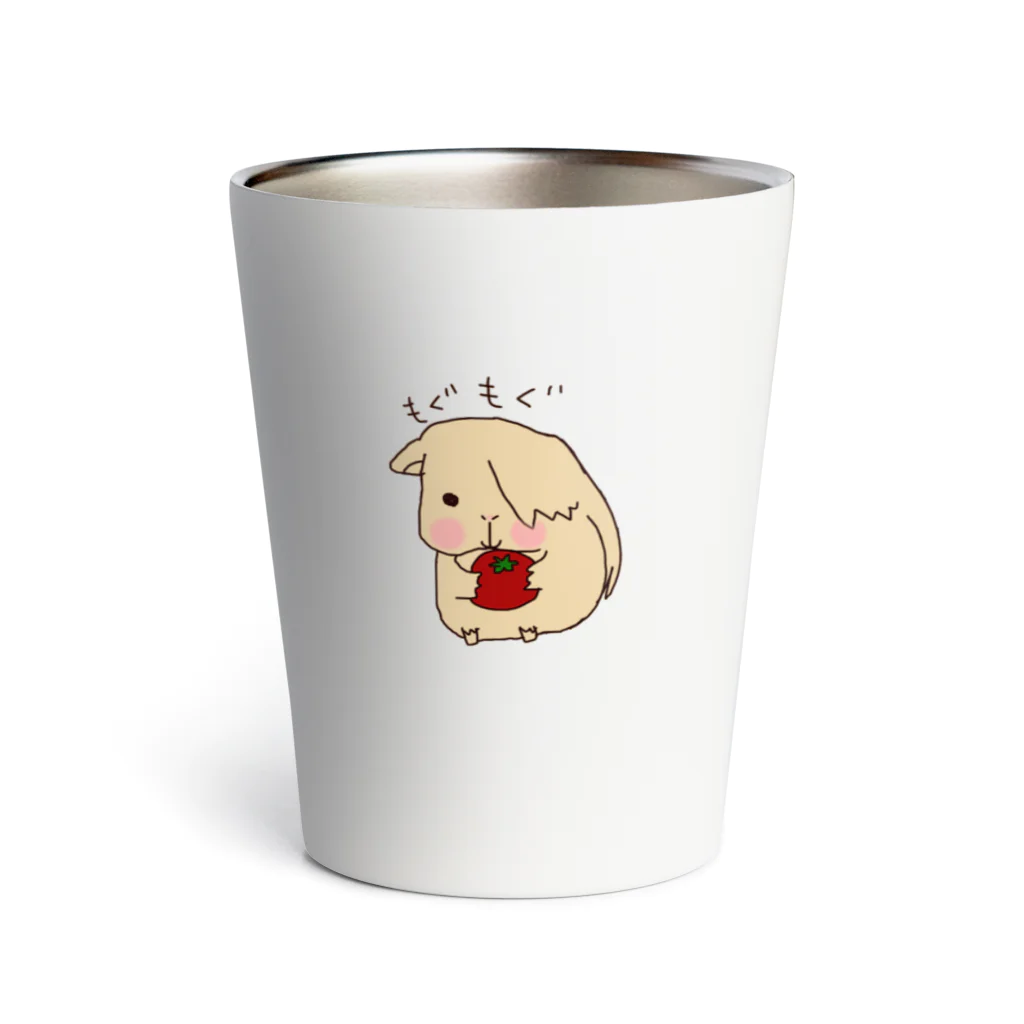 もずくのモルモットのヨシオくん Thermo Tumbler