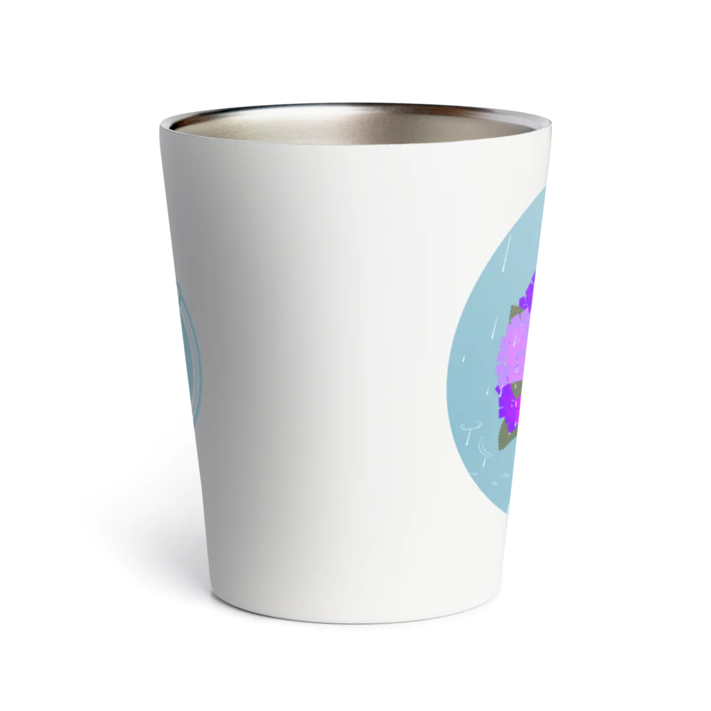 しろはなだの初めてのアジサイ カラー Thermo Tumbler