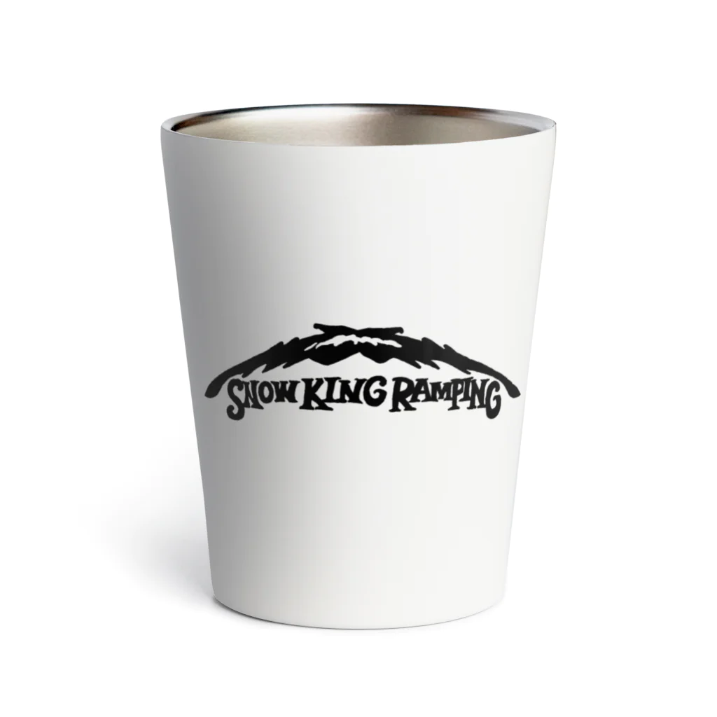 Snow King Ramping officialのSnowKingRamping公式ロゴグッズ サーモタンブラー