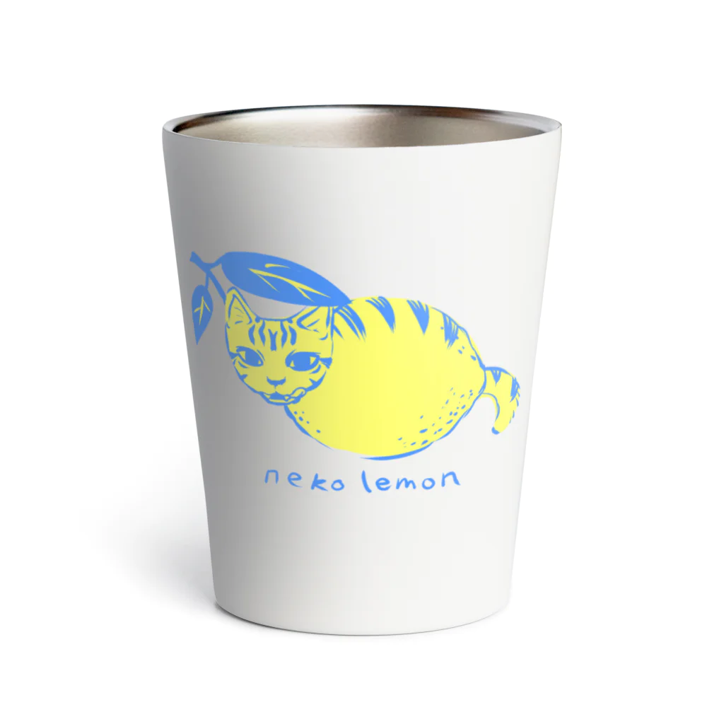 nya-mew（ニャーミュー）のねこレモン Thermo Tumbler