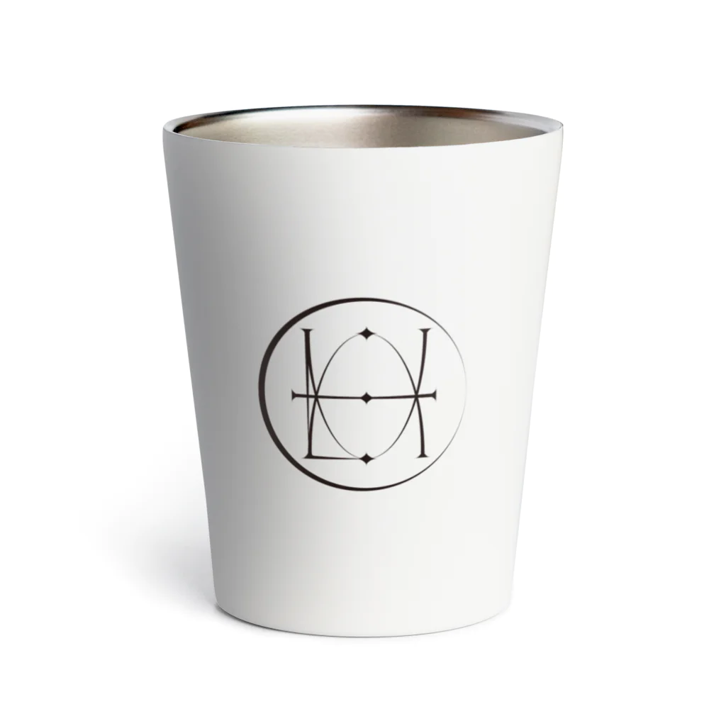 LuNartのLuNa LOGO Black Thermo Tumbler