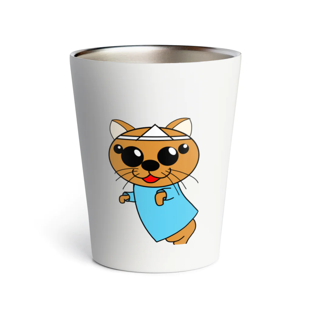 ぽけきゃんのスパイダー猫の幽霊 Thermo Tumbler