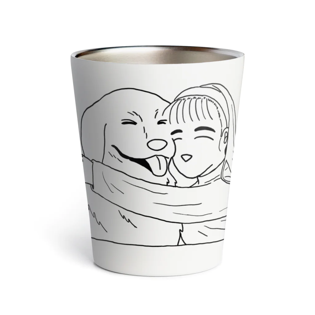 星のおみやげ屋さんのいぬはともだち Thermo Tumbler