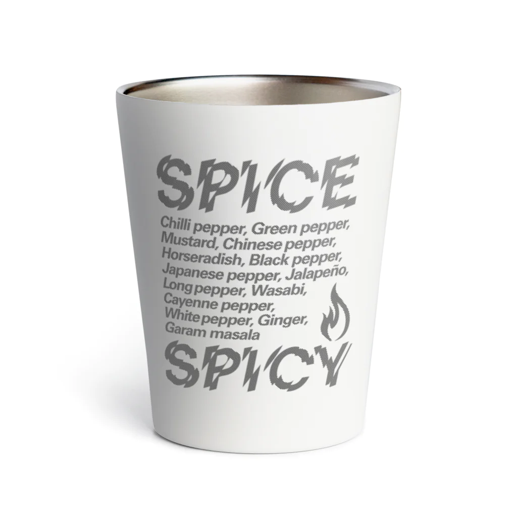 LONESOME TYPE ススのSPICE SPICY（Diagonal） サーモタンブラー
