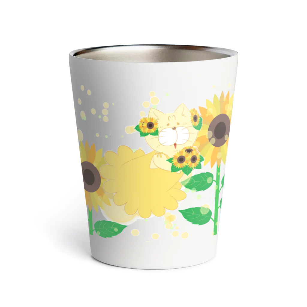 MOF-Island商店の夏だよ！ひまわりの妖精 Thermo Tumbler