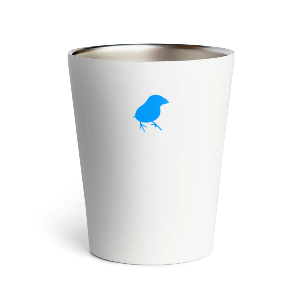 さくらもちゅ*のBlue bird coffee Thermo Tumbler