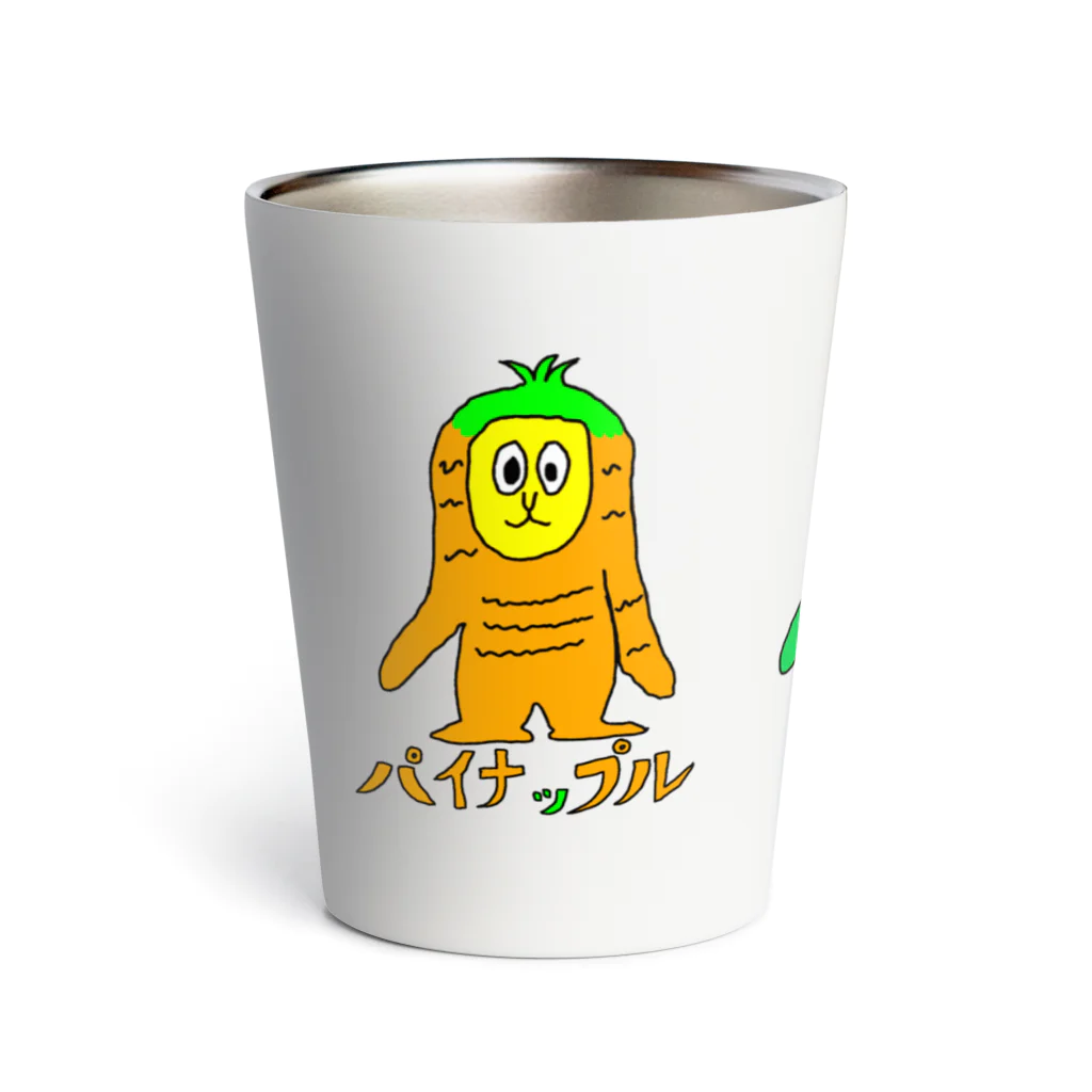 マクマク屋のお絵かきのサルのSARU！！3兄弟！！（夏限定） Thermo Tumbler