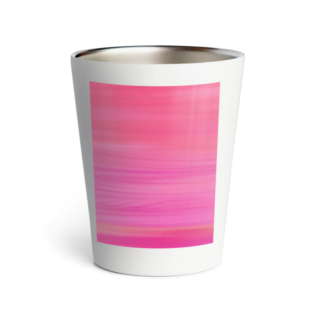 sho.mのサンセットピンク Thermo Tumbler