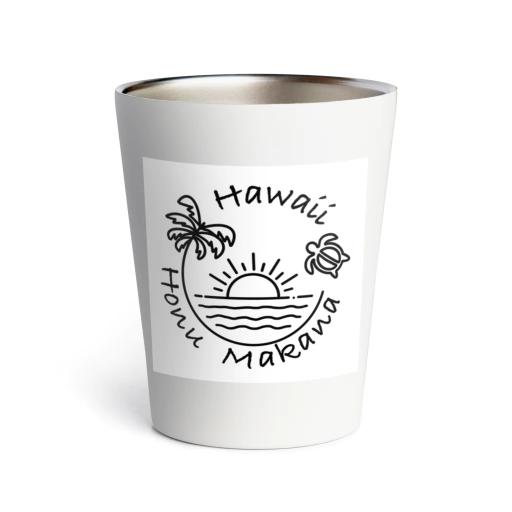 hawaii honu makanaのhawaii honu makana Thermo Tumbler