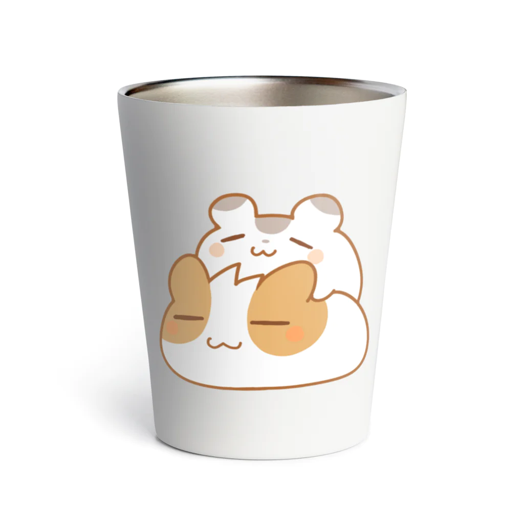 トラみー＝トラッキーのもーちゃんとしーちゃん Thermo Tumbler