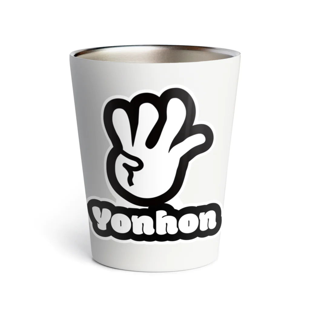 羊堂のYobhone ロゴ Thermo Tumbler