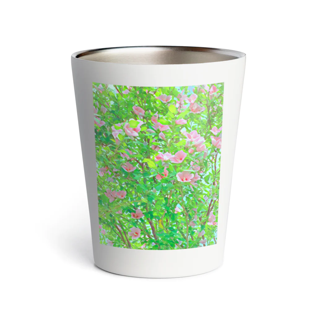 琴璃屋のムクゲの花 Thermo Tumbler