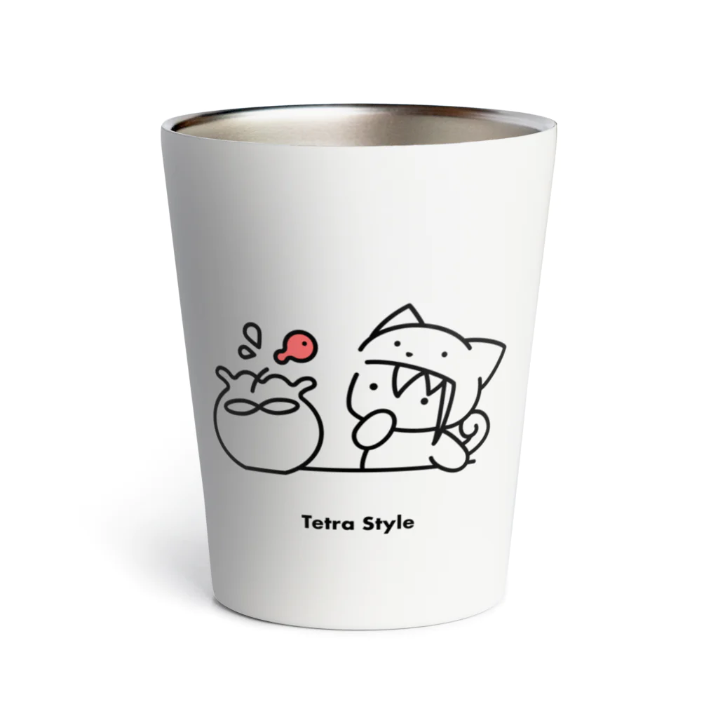 Tetra Styleの金魚（しぃる） Thermo Tumbler