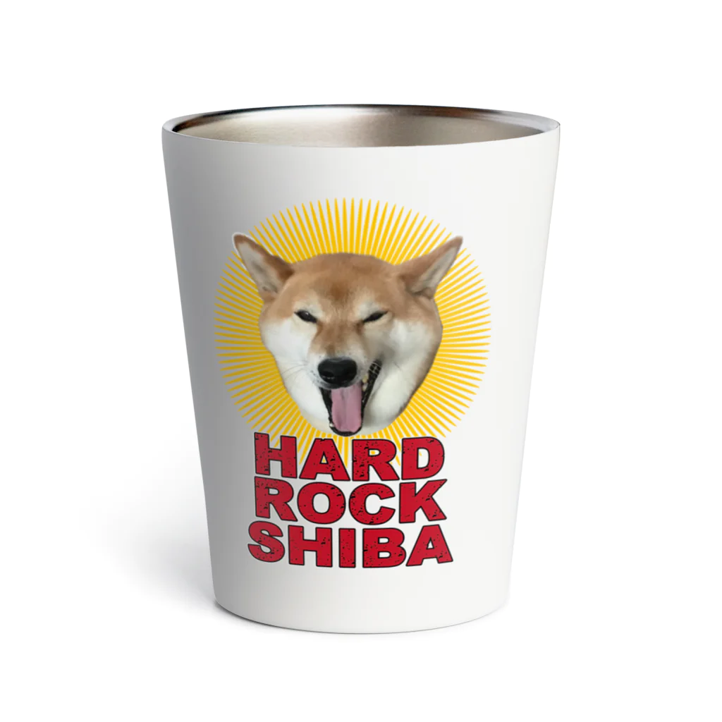 柴犬が好きなともみょんのハードロック柴犬 Thermo Tumbler