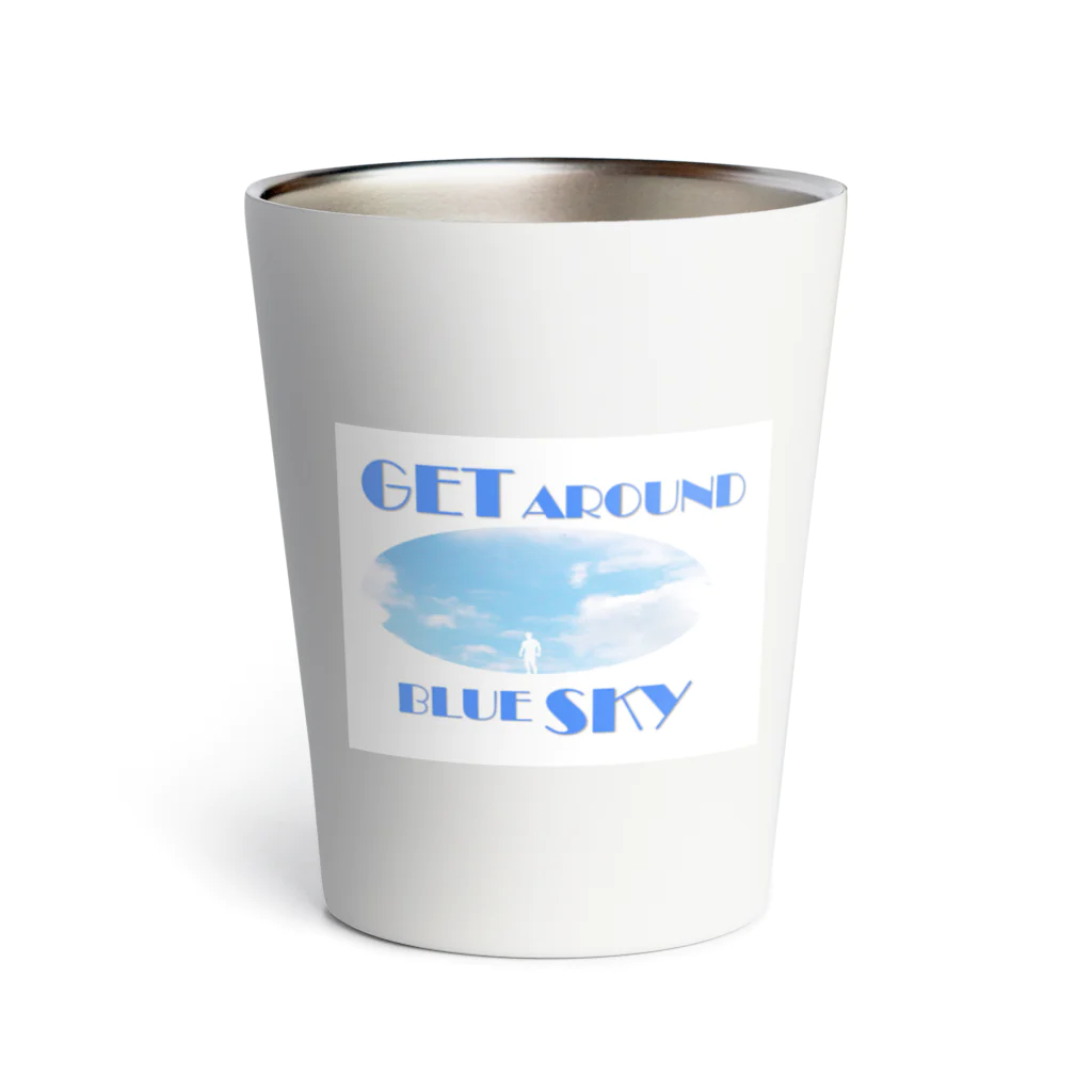 MuMuMillのGET AROUND【SKY BLUE】 Thermo Tumbler