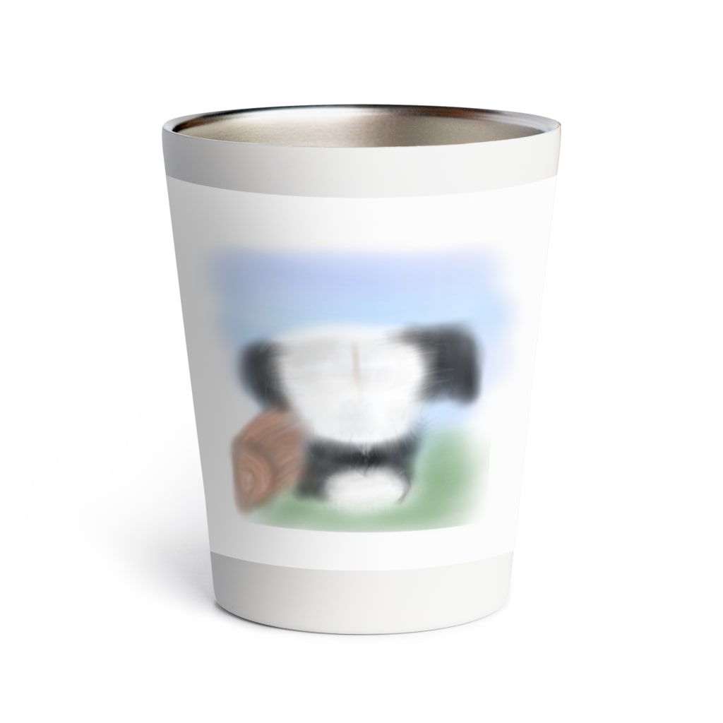 ぱすてらむぎこの逆立ちパンダ Thermo Tumbler
