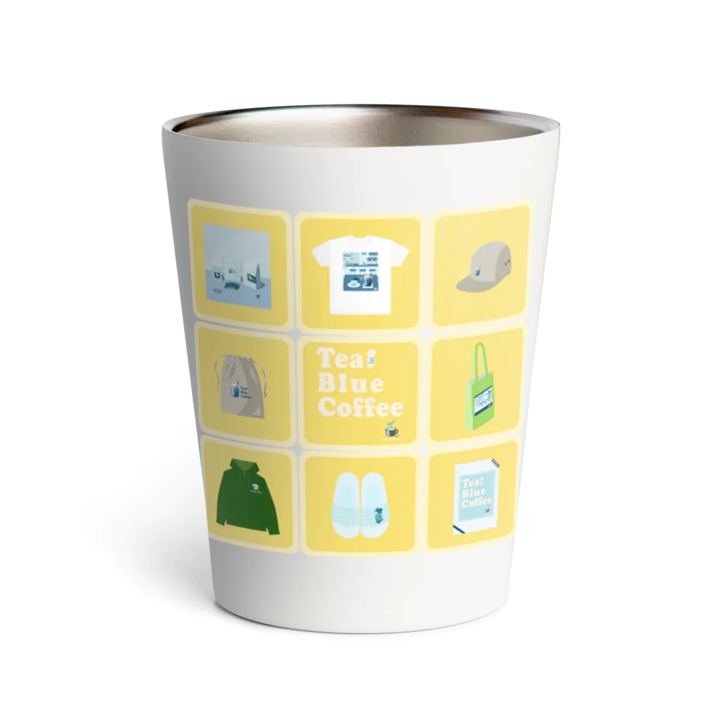 Teal Blue CoffeeのTealBlueItems _Cube YELLOW Ver. サーモタンブラー